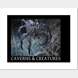 Caverns & Creatures: Drider Posters and Art